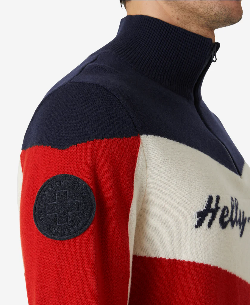 APRES KNITTED SWEATER, Red - Image 3