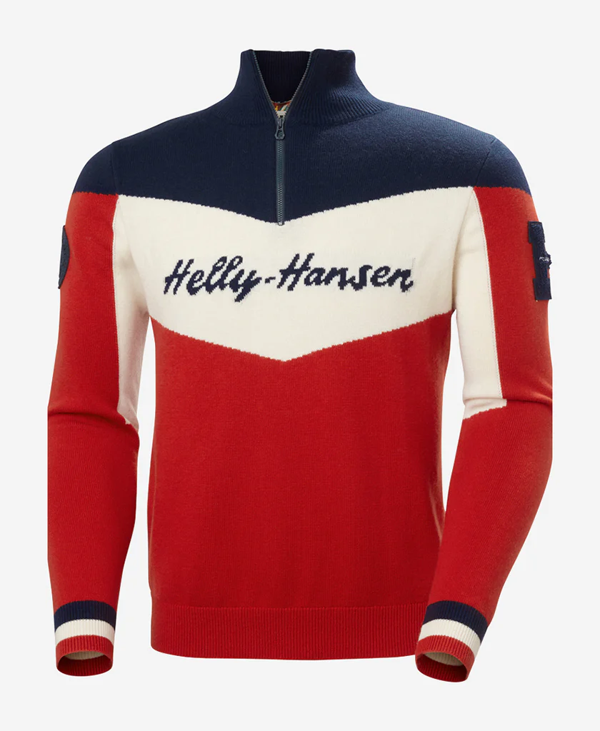 APRES KNITTED SWEATER, Red - Image 6