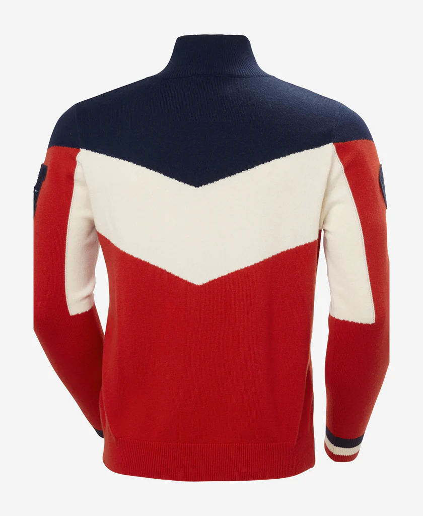 APRES KNITTED SWEATER, Red - Image 7