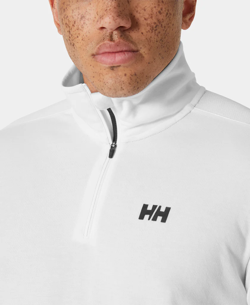 HP 1/2 ZIP PULLOVER 2.0, White - Image 3