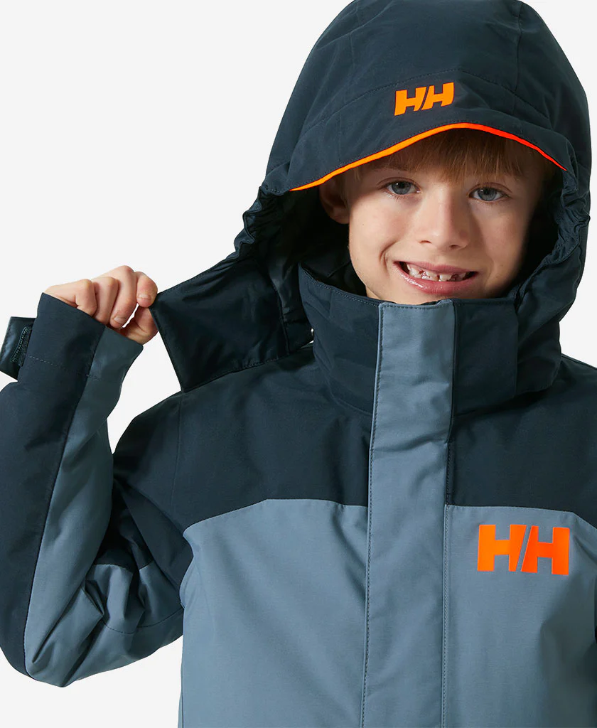 JR LEVEL JACKET, Washed Navy - Image 3