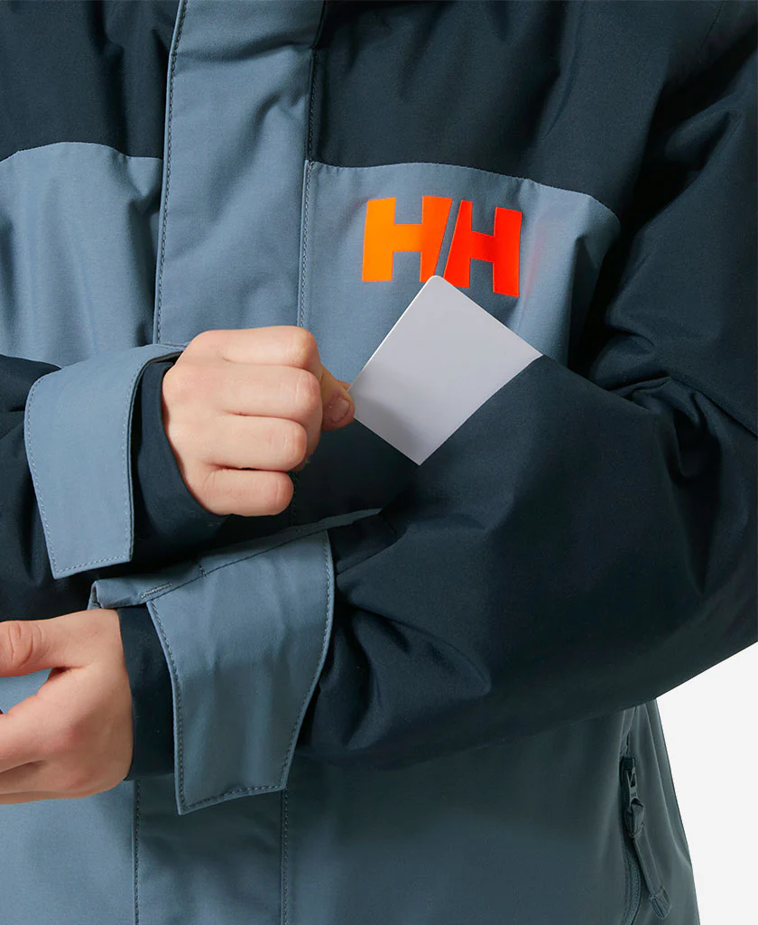 JR LEVEL JACKET, Washed Navy - Image 4