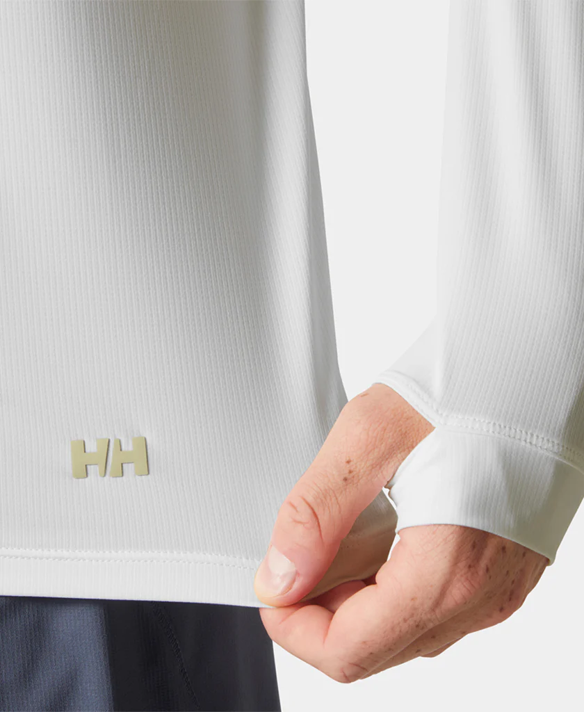 SHINE SOLEN 1/2 ZIP HOODIE, White - Image 4