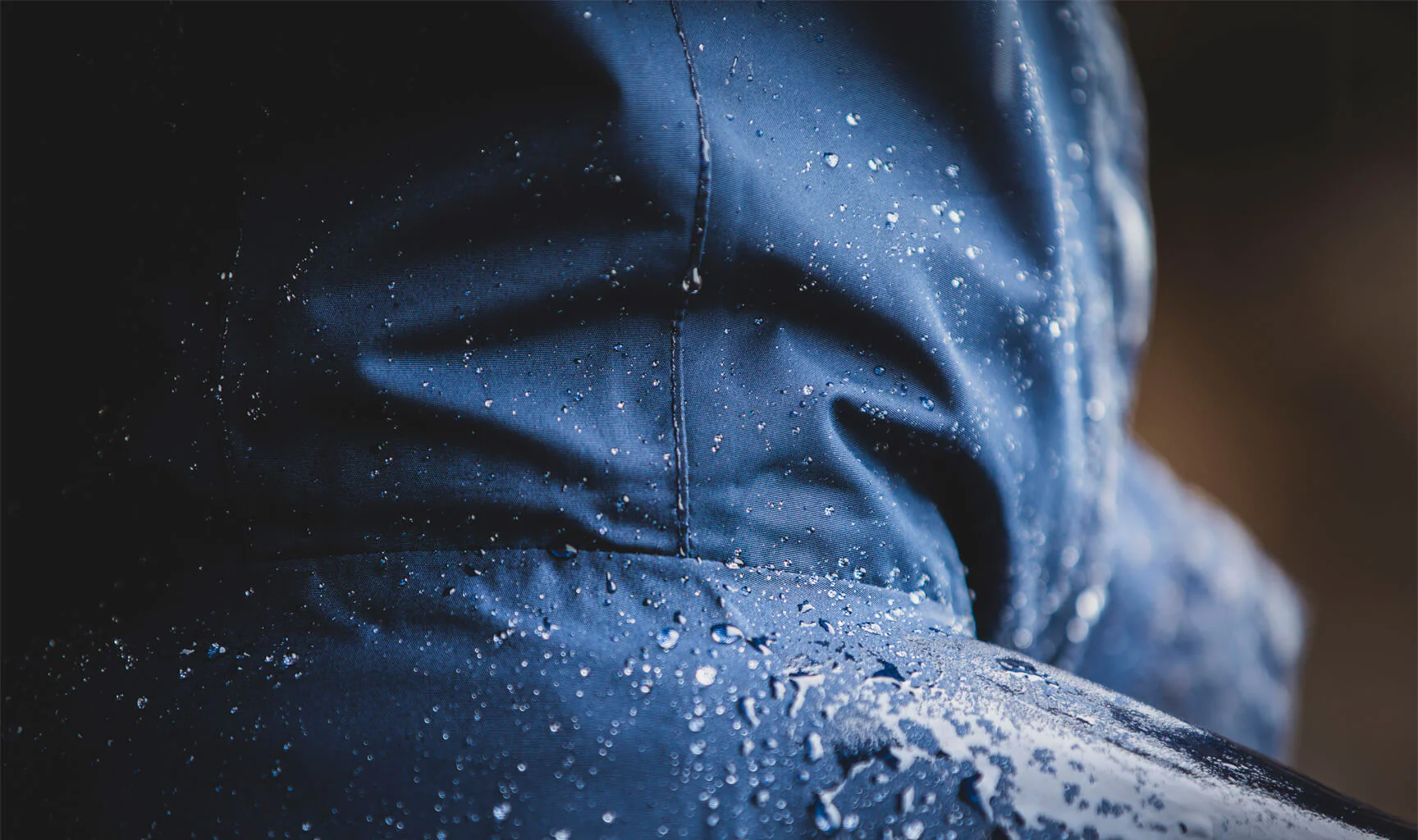 W ADEN LONG JACKET, Navy - Image 6