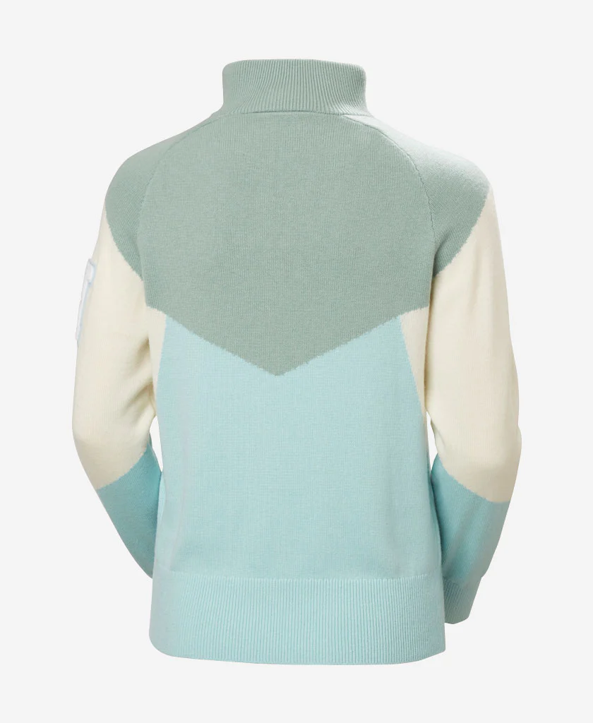 W APRES KNITTED SWEATER, Barely Blue - Image 5