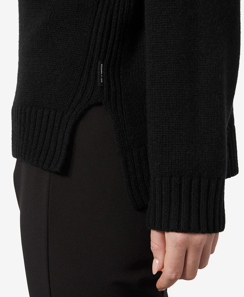 W BLISS SKI KNIT SWEATER, Black - Image 4