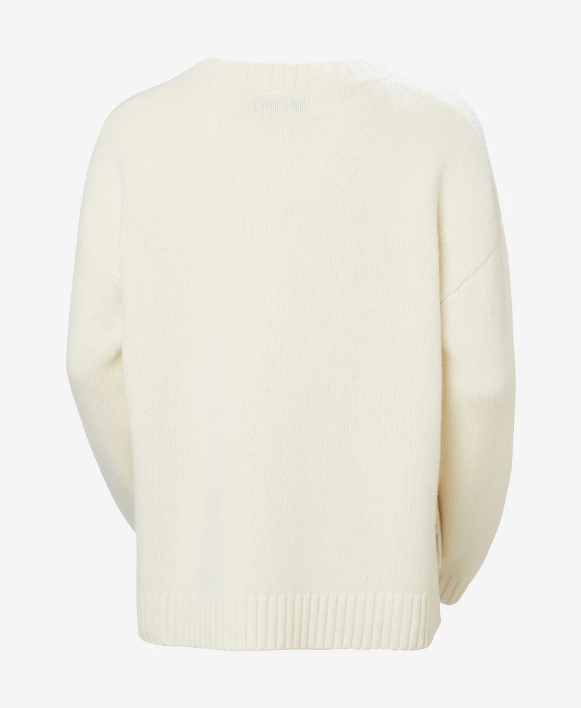 W BLISS SKI KNIT SWEATER, Cream - Image 6