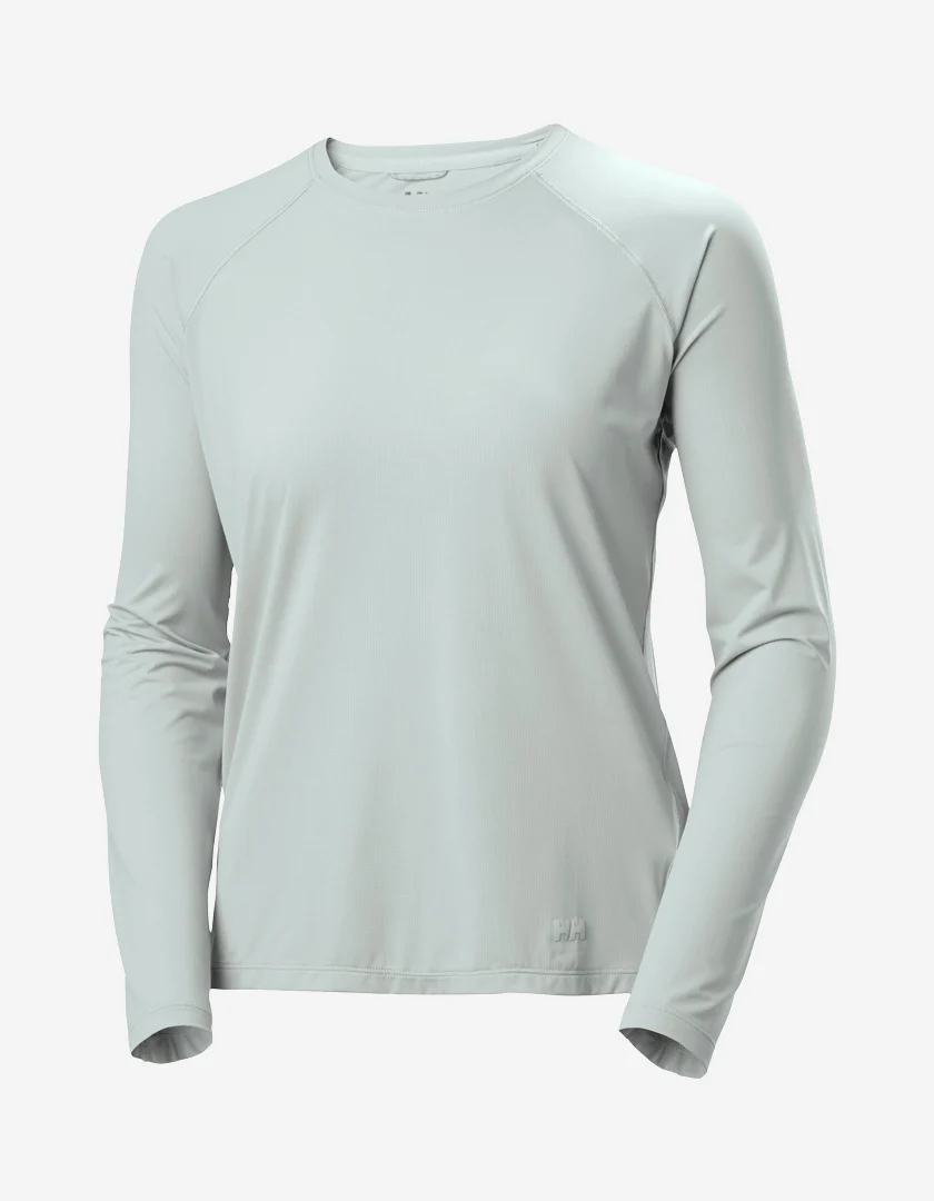 W SHINE SOLEN LS CREW, Green Mist - Image 5