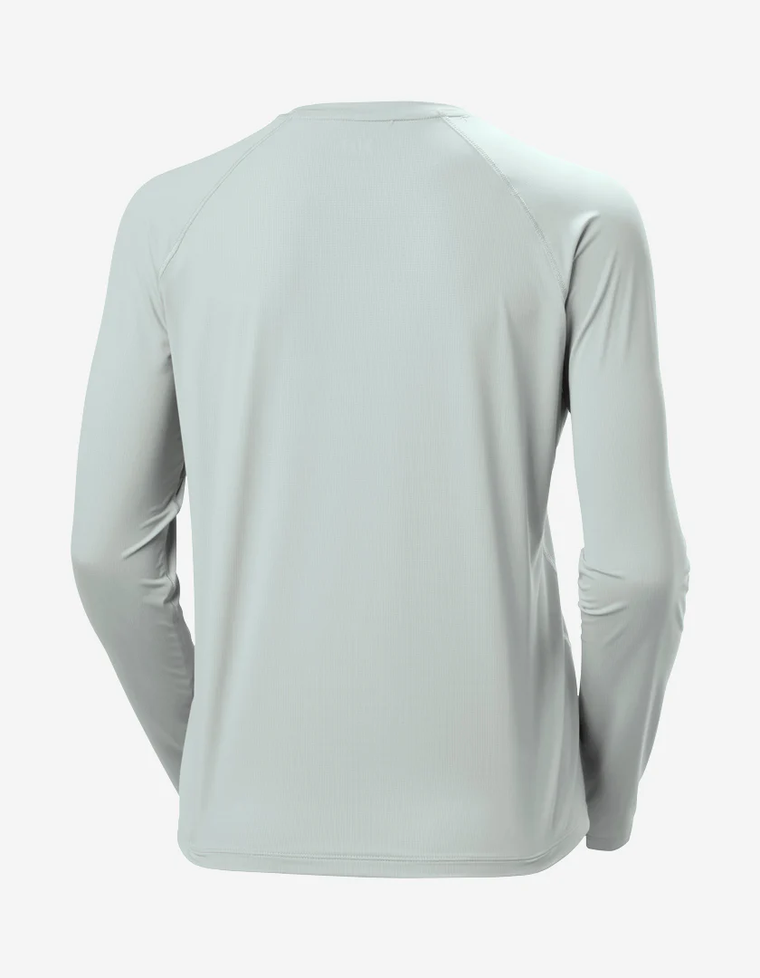 W SHINE SOLEN LS CREW, Green Mist - Image 6